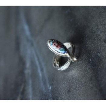Ring with Enamel 