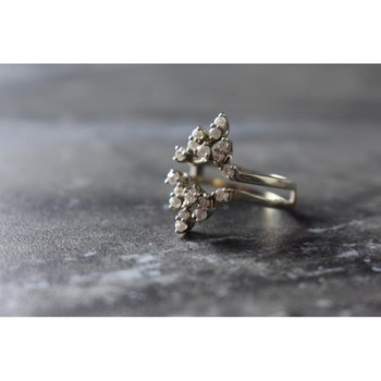 Designer's Ring with CZ Size 7.5