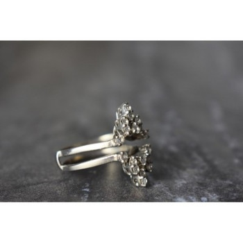 Designer's Ring with CZ Size 7.5