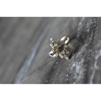 Designer's Ring with CZ Size 7.5