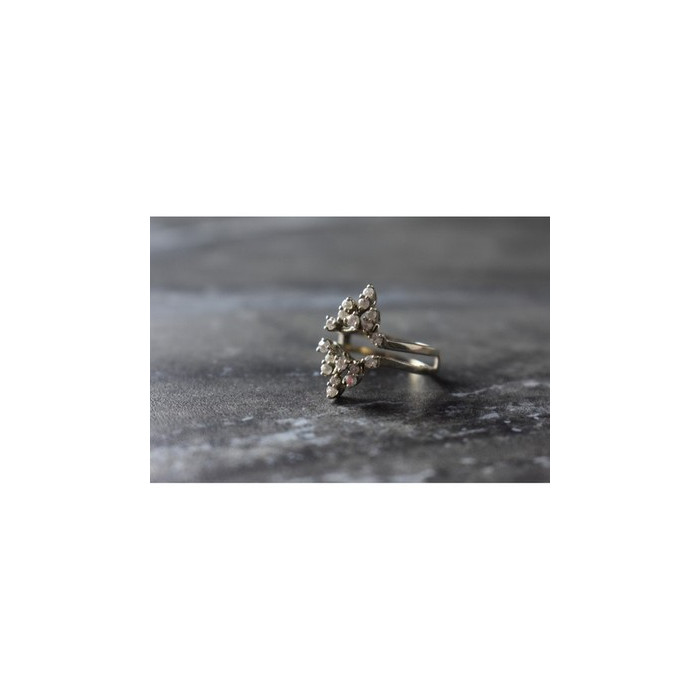 Designer's Ring with CZ Size 7.5