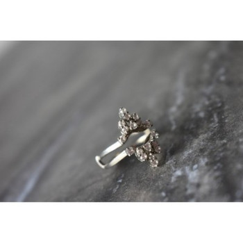 Designer's Ring with CZ Size 7.5