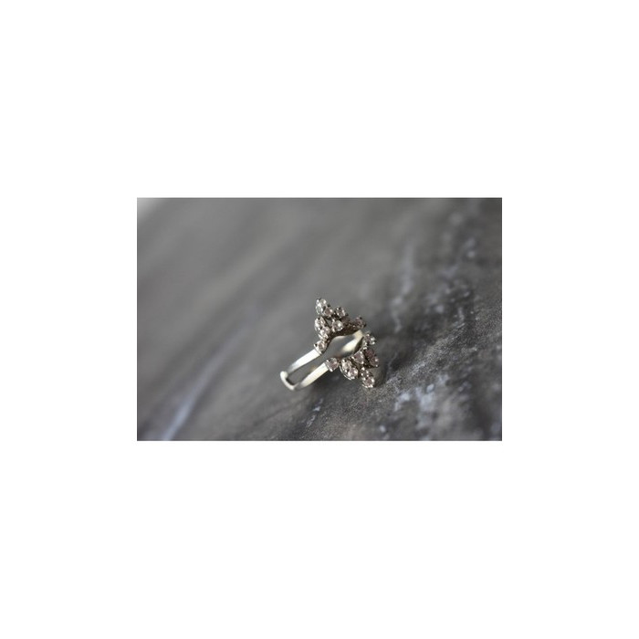 Designer's Ring with CZ Size 7.5