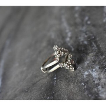 Designer's Ring with CZ Size 7.5