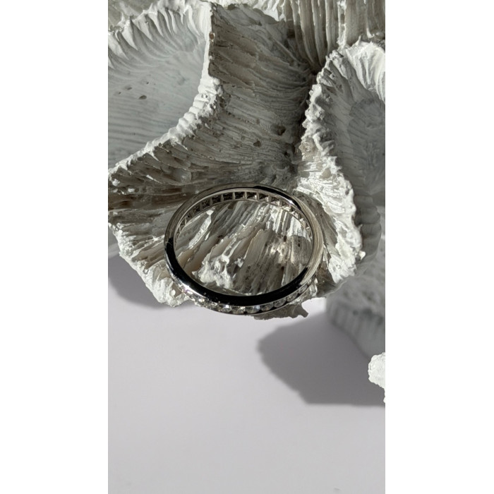 Platinum Diamond 1.10 ct Band Ring Size 10