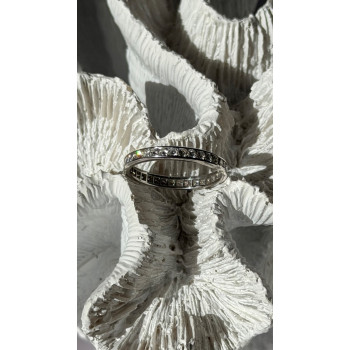 Platinum Diamond 1.10 ct Band Ring Size 10