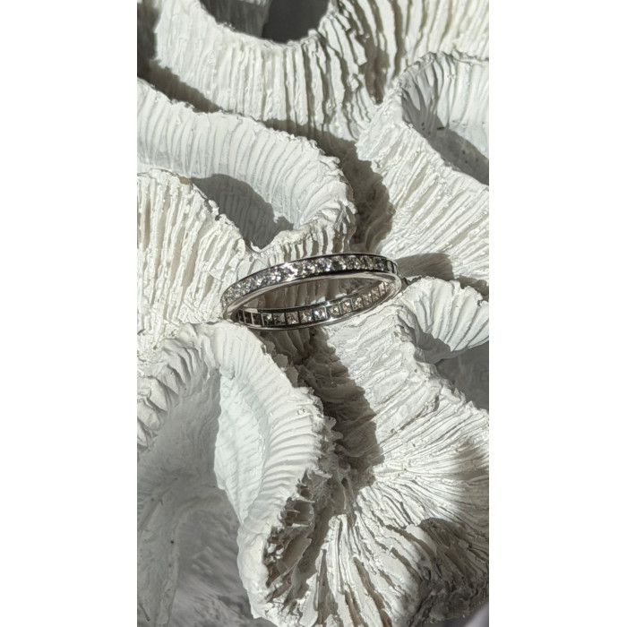 Platinum Diamond 1.10 ct Band Ring Size 10