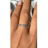 Platinum Diamond 1.10 ct Band Ring Size 10