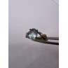 925 Sterling Silver Topaz Ring Size 6.5