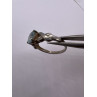 925 Sterling Silver Topaz Ring Size 6.5