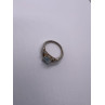925 Sterling Silver Topaz Ring Size 6.5