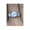 Beautiful Ring with CZ Size 7.5