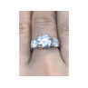 Beautiful Ring with CZ Size 7.5