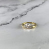 Classic Ring in Gilding (14K ) With CZ Size 7