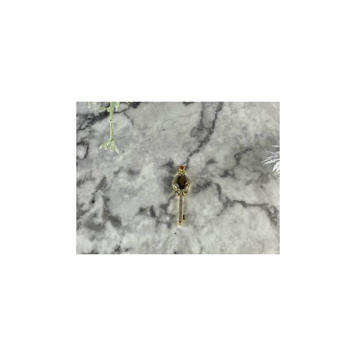 10K Yellow Gold Tourmaline, Heliodor & Diamonds 