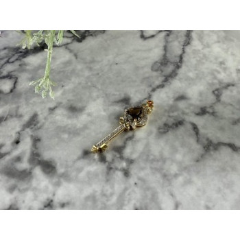 10K Yellow Gold Tourmaline, Heliodor & Diamonds 