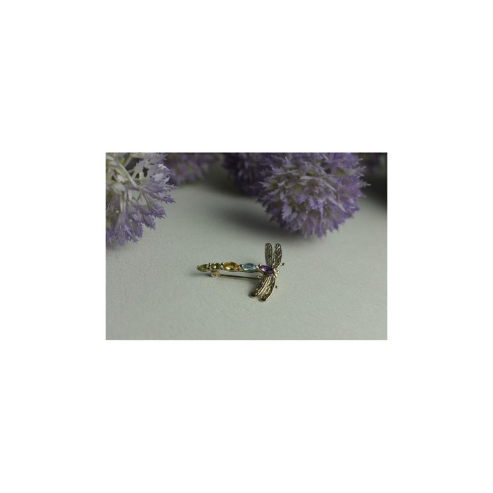 925 Sterling Silver Multi Gemstones 