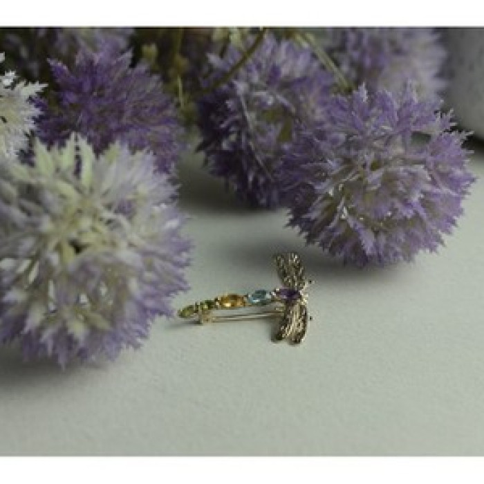 925 Sterling Silver Multi Gemstones 