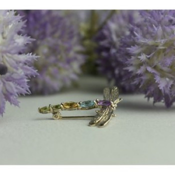 925 Sterling Silver Multi Gemstones 