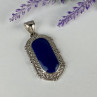 Pendant With Blue Agate