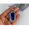 Pendant with Blue Agate