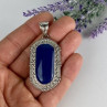 Pendant With Blue Agate