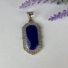 Pendant With Blue Agate