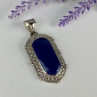 Pendant With Blue Agate