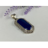 Pendant with Blue Agate