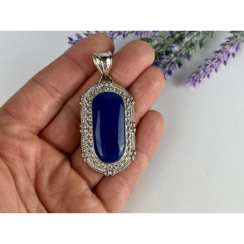 Pendant with Blue Agate