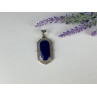 Pendant with Blue Agate