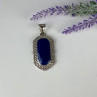 Pendant With Blue Agate