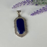 Pendant With Blue Agate