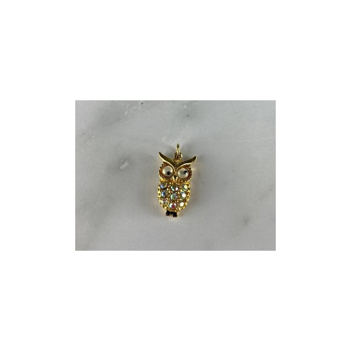 Pendant in Gilding with CZ 
