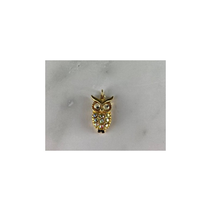 Pendant in Gilding with CZ 