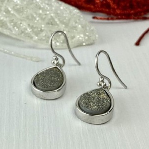 925 Sterling Silver Pyrite 