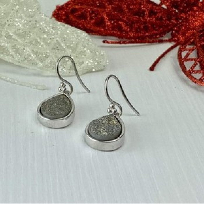 925 Sterling Silver Pyrite 
