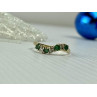 10K Yellow Gold Emeralds & Diamonds Ring Size 6.5