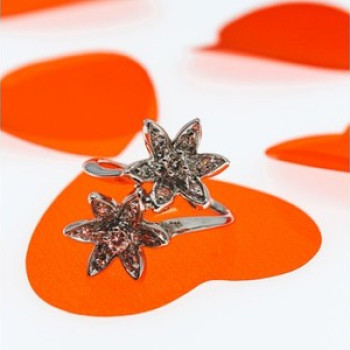 14K White Gold Diamonds 