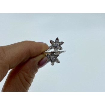 14K White Gold Diamonds 