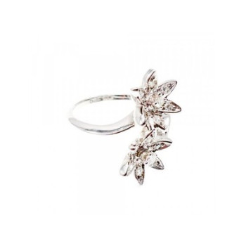 14K White Gold Diamonds 