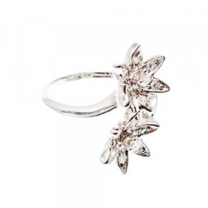 14K White Gold Diamonds 