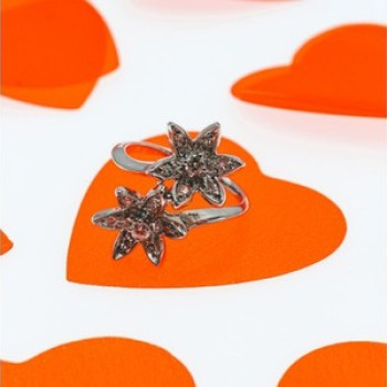 14K White Gold Diamonds 