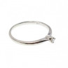 10K White Gold Diamond Ring Size 5.5
