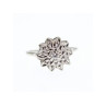 14K White Gold Diamond 0.1 ct 