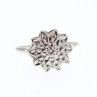 14K White Gold Diamond 0.1 ct 