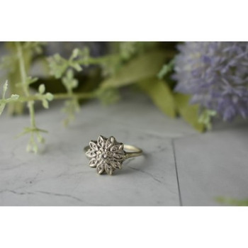 14K White Gold Diamond 0.1 ct 