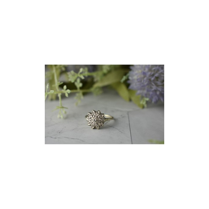 14K White Gold Diamond 0.1 ct 