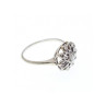 14K White Gold Diamond 0.1 ct 