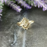 10K Yellow Gold Diamonds Ring Size 7.5